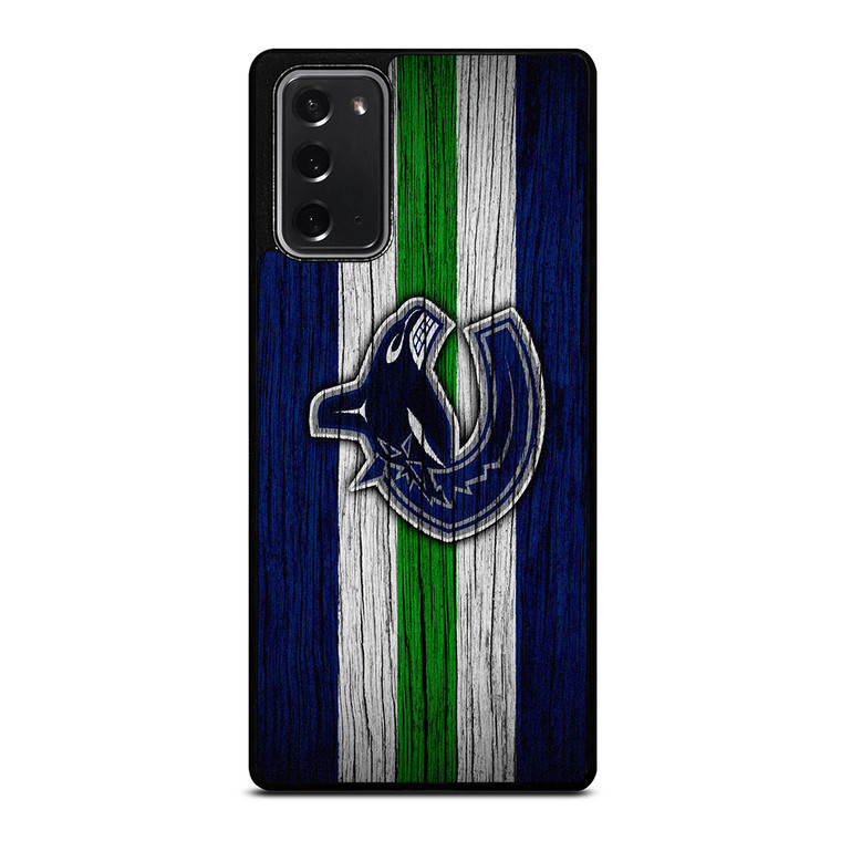 VANCOUVER CANUCKS WOODEN LOGO Samsung Galaxy Note 20 Case Cover