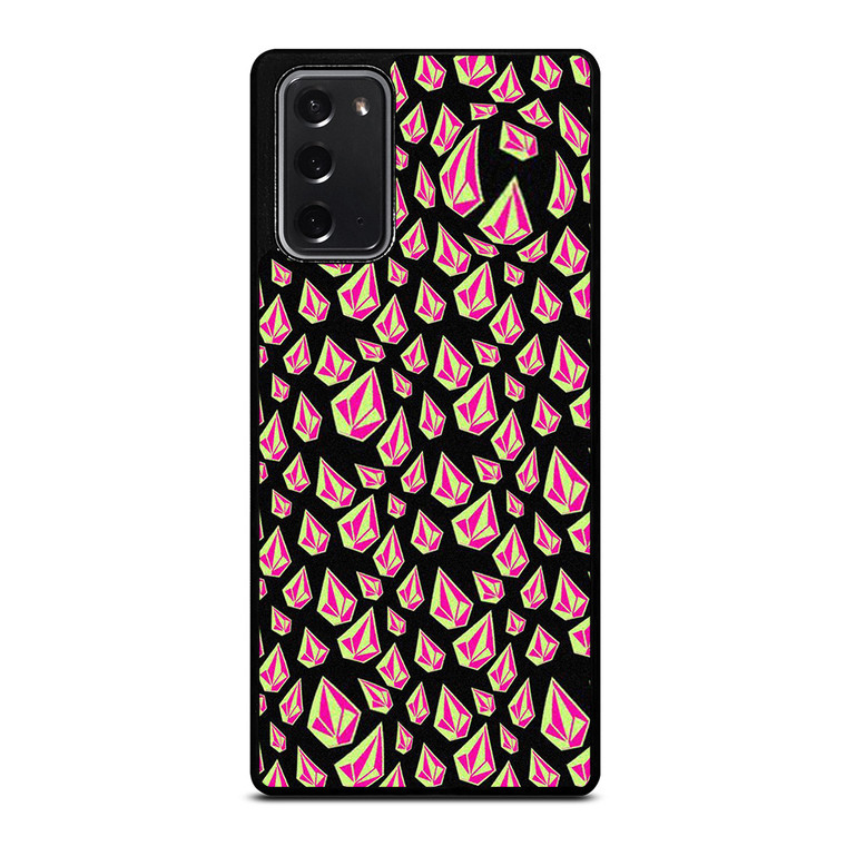 VOLCOM LOGO PATTERN Samsung Galaxy Note 20 Case Cover