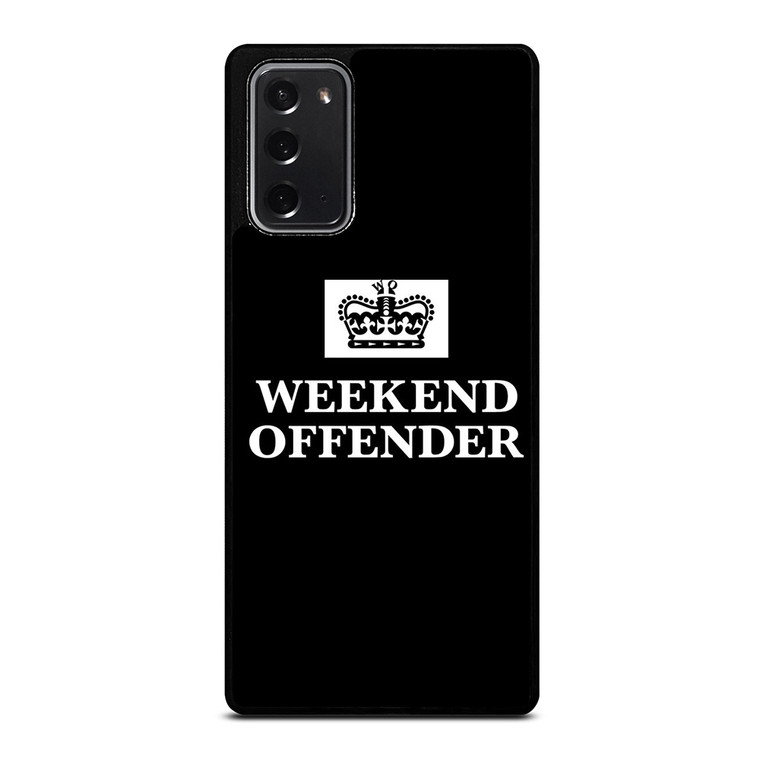 WEEKEND OFFENDER LOGO Samsung Galaxy Note 20 Case Cover