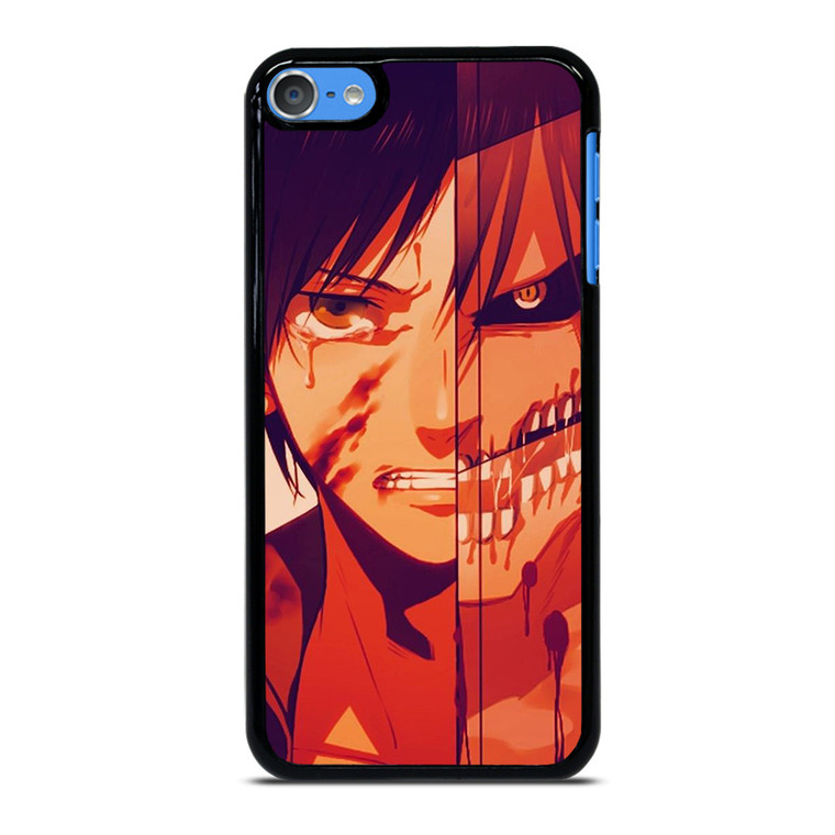 ATTACK ON TITAN EREN YEAGER ANIME iPod Touch 7 Case Cover