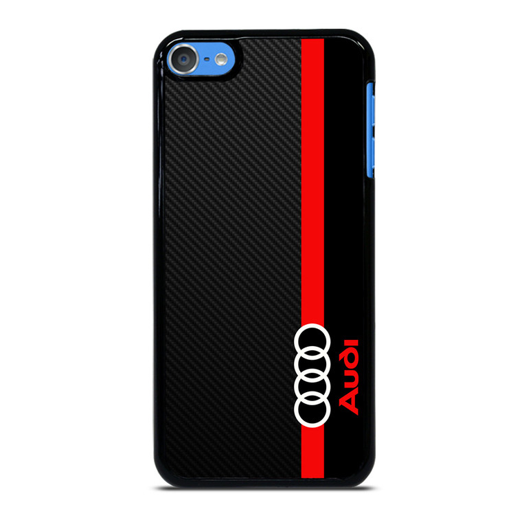 AUDI RED STRIPE LOGO iPod Touch 7 Case Cover