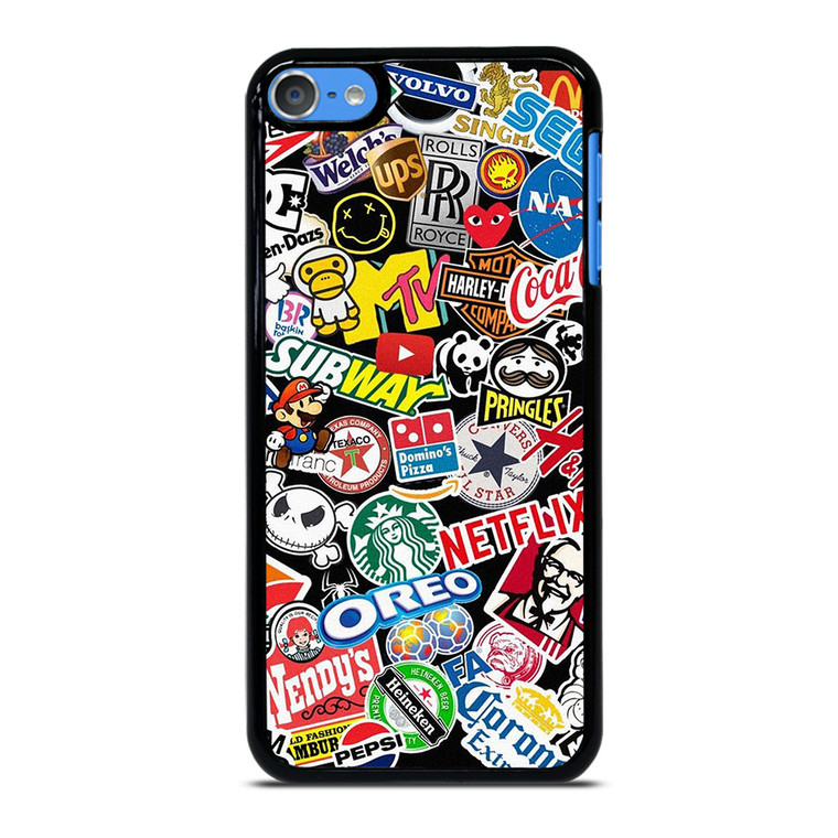 FAMOUS BRAND LOGO MIX iPod Touch 7 Case Cover