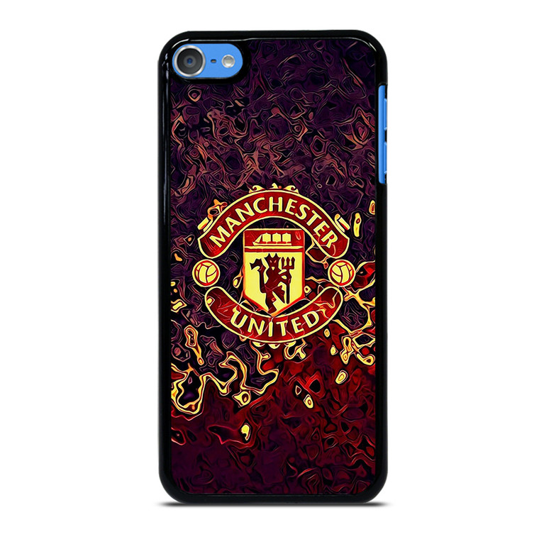 MANCHESTER UNITED LOGO FAN ART iPod Touch 7 Case Cover