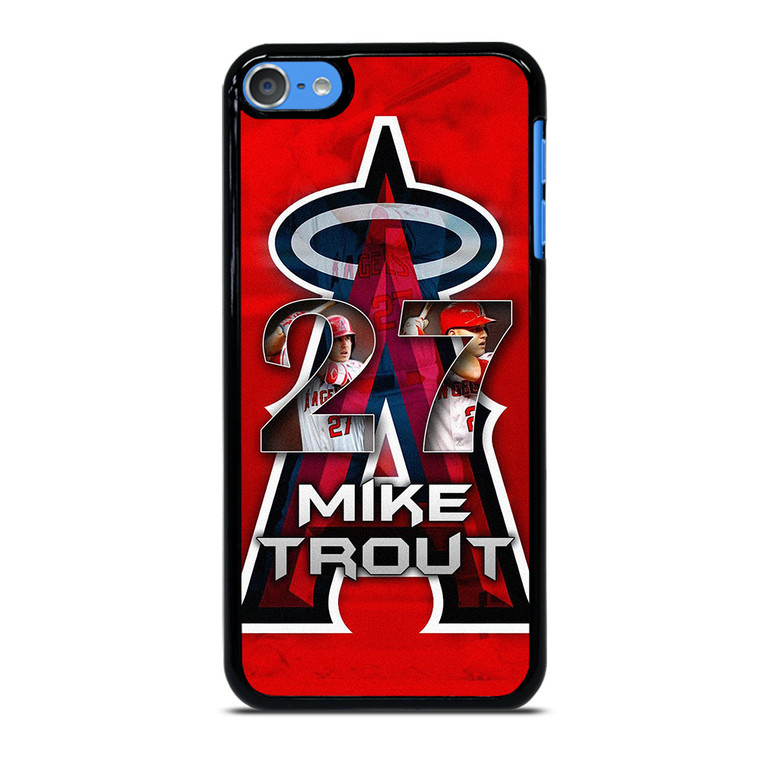 MIKE TROUT LOS ANGELES ANGELS iPod Touch 7 Case Cover