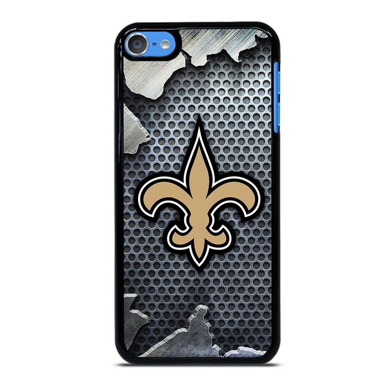 NEW ORLEANS SAINTS BROKEN METAL iPod Touch 7 Case Cover