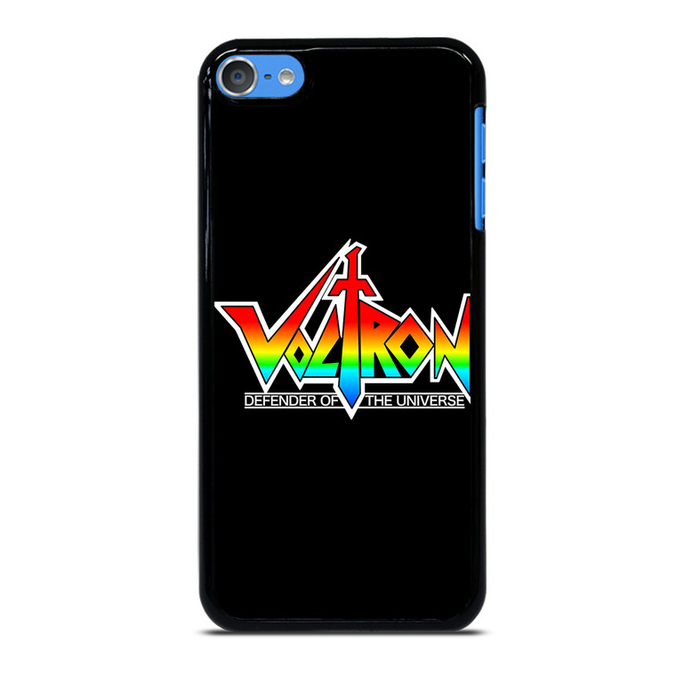 VOLTRON DEFENDER OF THE UNIVERSE LOGO iPod Touch 7 Case Cover