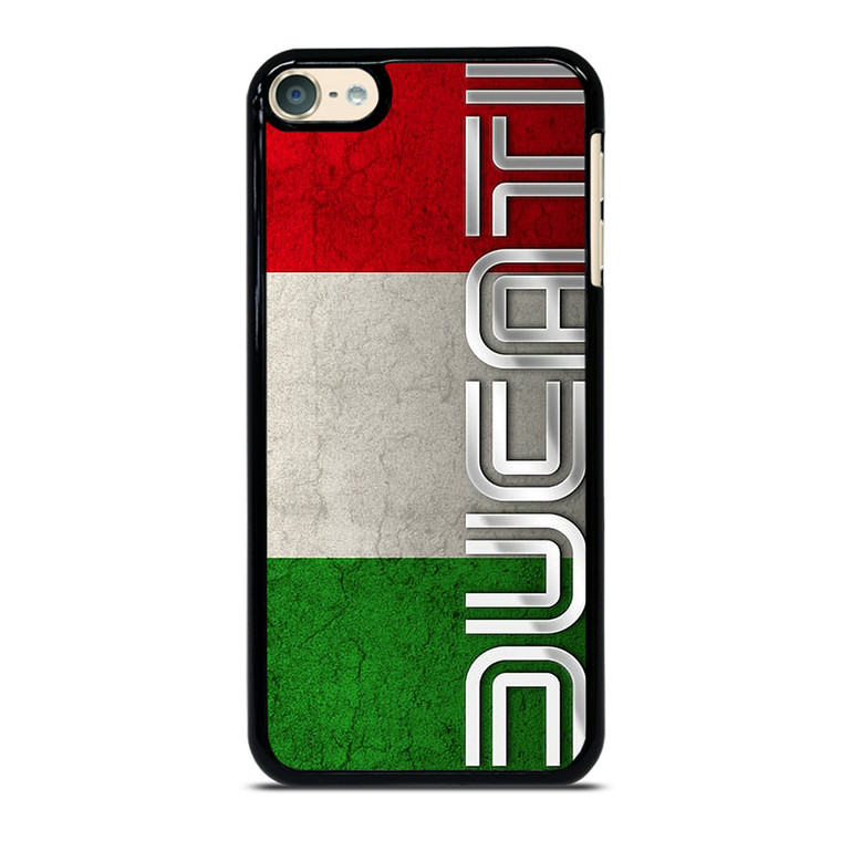 DUCATI MOTOR ITALY FLAG iPod Touch 6 Case Cover
