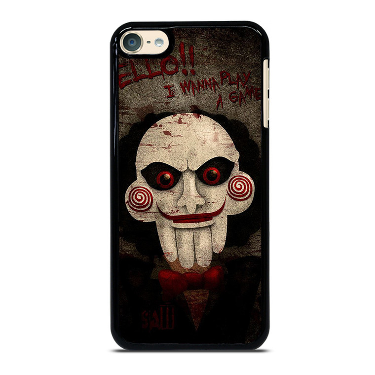 JIGSAW MOVIES I WANNA PLAY A GAME iPod Touch 6 Case Cover