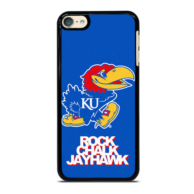 KANSAS JAYHAWKS ROCK CHALK iPod Touch 6 Case Cover