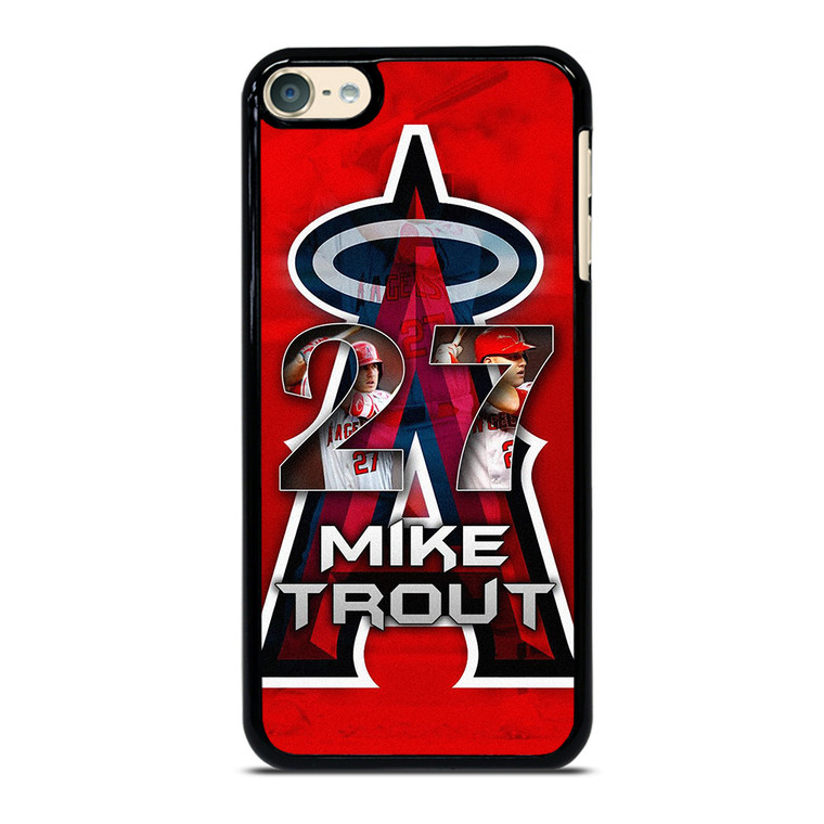 MIKE TROUT LOS ANGELES ANGELS iPod Touch 6 Case Cover