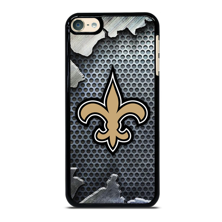 NEW ORLEANS SAINTS BROKEN METAL iPod Touch 6 Case Cover