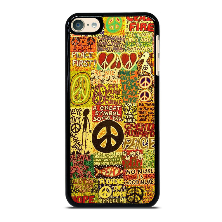 PEACE TAPESTRY PATTERN iPod Touch 6 Case Cover