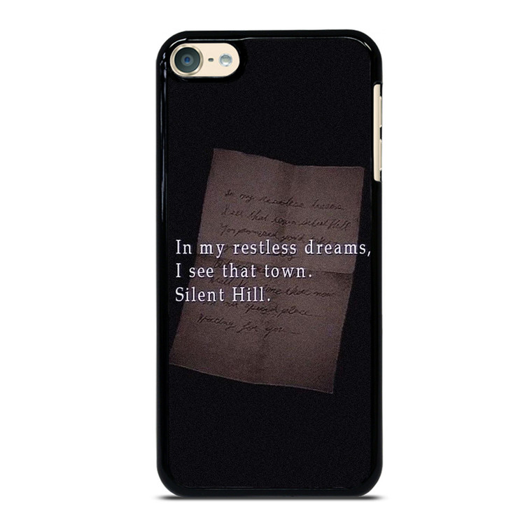 SILENT HILL GAMES LETTER iPod Touch 6 Case Cover