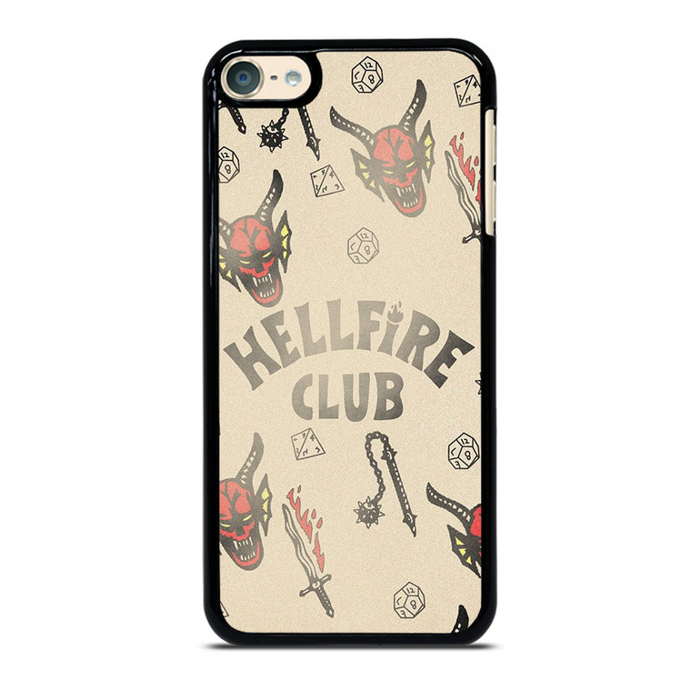 STRANGER THINGS 4 HELLFIRE CLUB iPod Touch 6 Case Cover