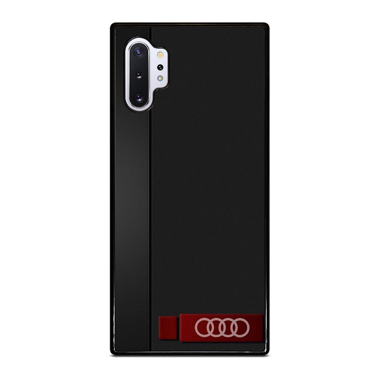 AUDI CAR CARBON LOGO Samsung Galaxy Note 10 Plus Case Cover
