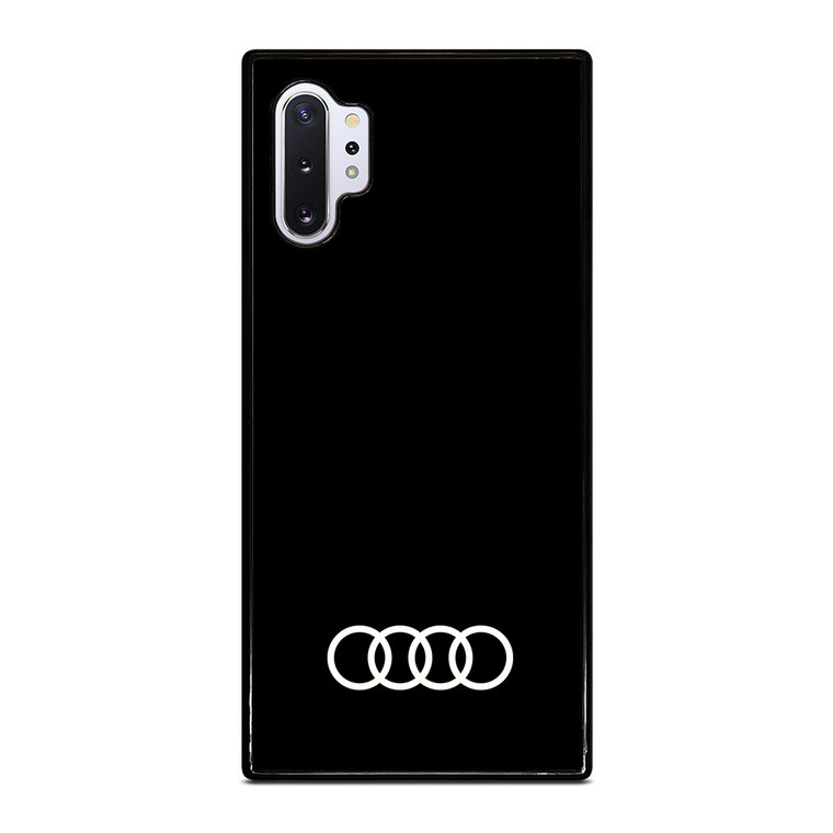 AUDI CAR LOGO BLACK Samsung Galaxy Note 10 Plus Case Cover