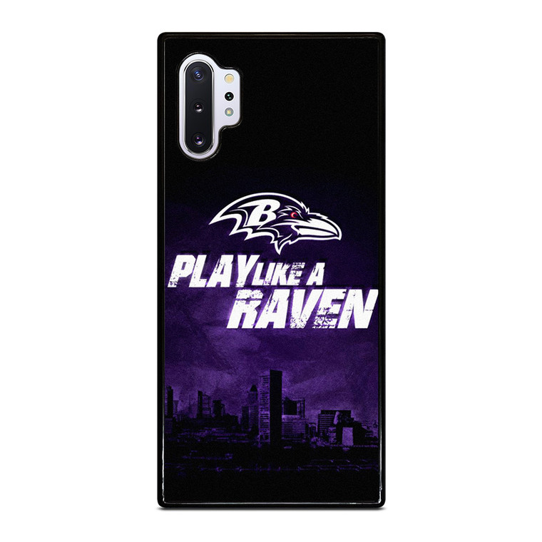 BALTIMORE RAVENS WORD Samsung Galaxy Note 10 Plus Case Cover