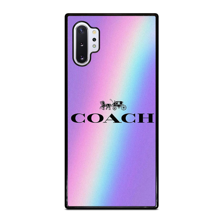 COACH NEW YORK VINTAGE RAINBOW Samsung Galaxy Note 10 Plus Case Cover COACH NEW YORK VINTAGE RAINBOW Samsung Galaxy Note 10 Plus Case Cover