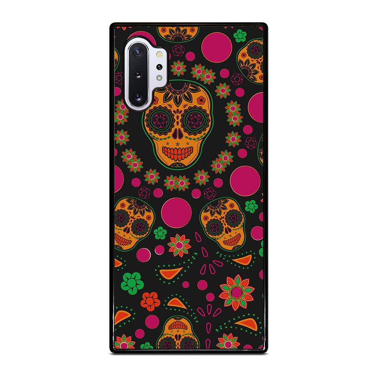 DIA DE LOS MUERTOS PATTERN Samsung Galaxy Note 10 Plus Case Cover