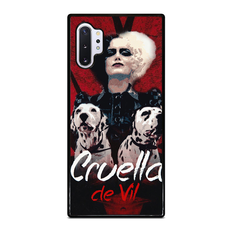 DISNEY CRUELLA DE VIL DALMATIAN Samsung Galaxy Note 10 Plus Case Cover