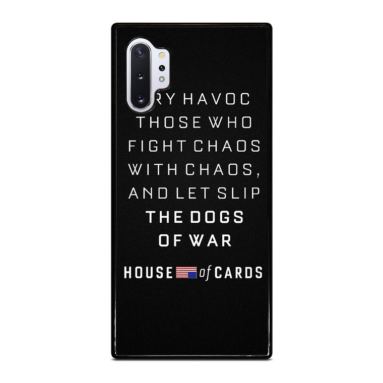 HOUSE OF CARDS QUOTES Samsung Galaxy Note 10 Plus Case Cover HOUSE OF CARDS QUOTES Samsung Galaxy Note 10 Plus Case Cover