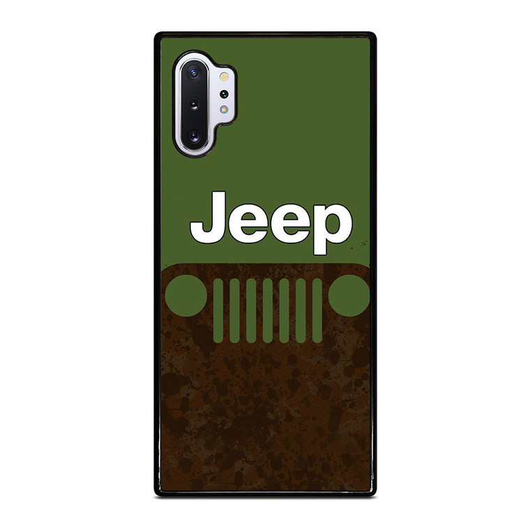 JEEP GREEN RUSTY LOGO Samsung Galaxy Note 10 Plus Case Cover