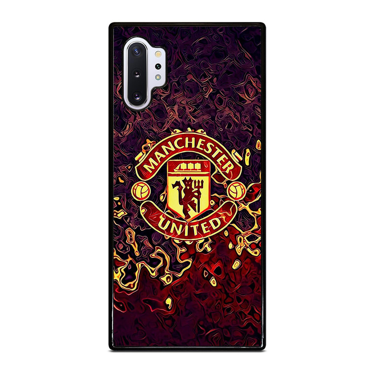 MANCHESTER UNITED LOGO FAN ART Samsung Galaxy Note 10 Plus Case Cover