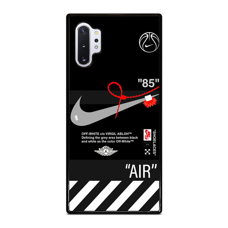 NIKE AIR JORDAN OFF WHITE STRIPES Samsung Galaxy Note 10 Plus Case Cover