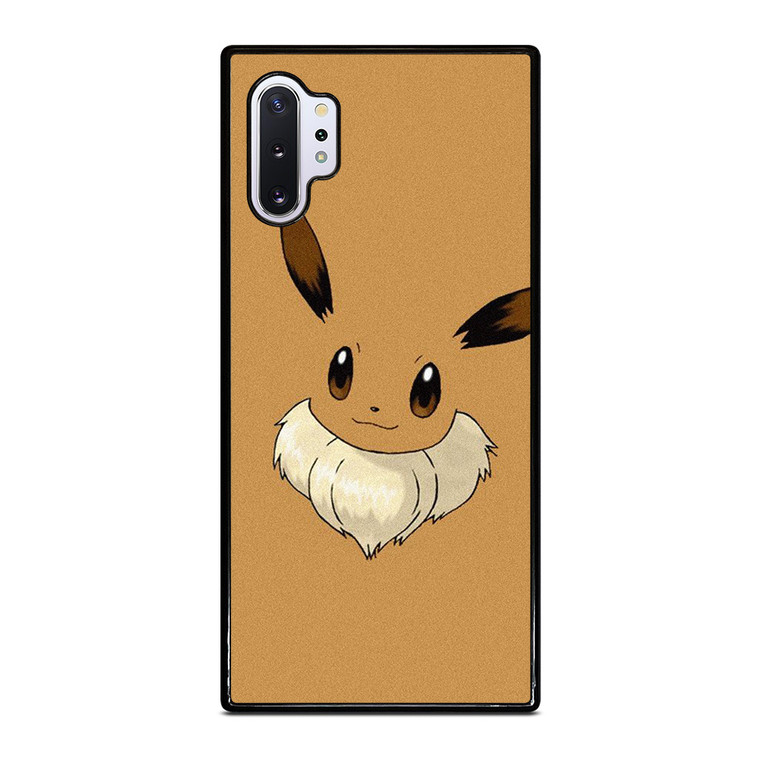 POKEMON CUTE EEVEE FLAT Samsung Galaxy Note 10 Plus Case Cover