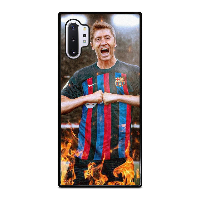 ROBERT LEWANDOWSKI FC BARCELONA Samsung Galaxy Note 10 Plus Case Cover