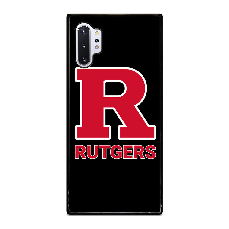 RUTGERS SCARLET KNIGHTS FOOTBALL Samsung Galaxy Note 10 Plus Case Cover RUTGERS SCARLET KNIGHTS FOOTBALL Samsung Galaxy Note 10 Plus Case Cover