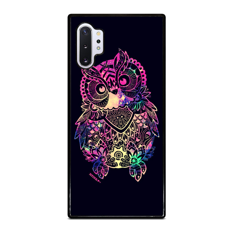 TRIBAL OWL ART Samsung Galaxy Note 10 Plus Case Cover