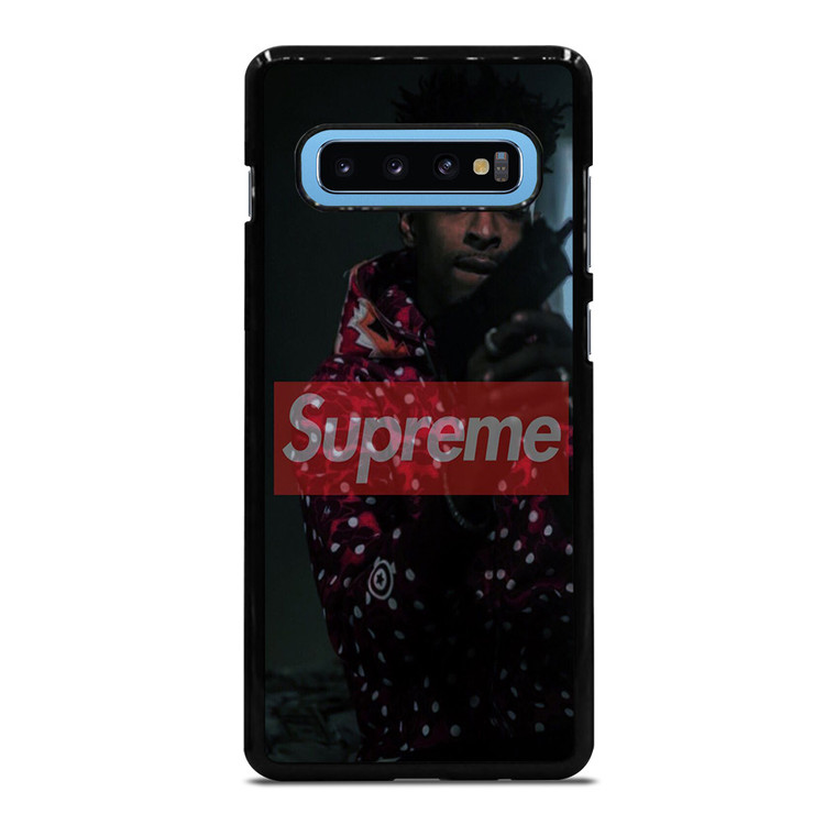 21 SAVAGE SUPREME RAPPER Samsung Galaxy S10 Plus Case Cover