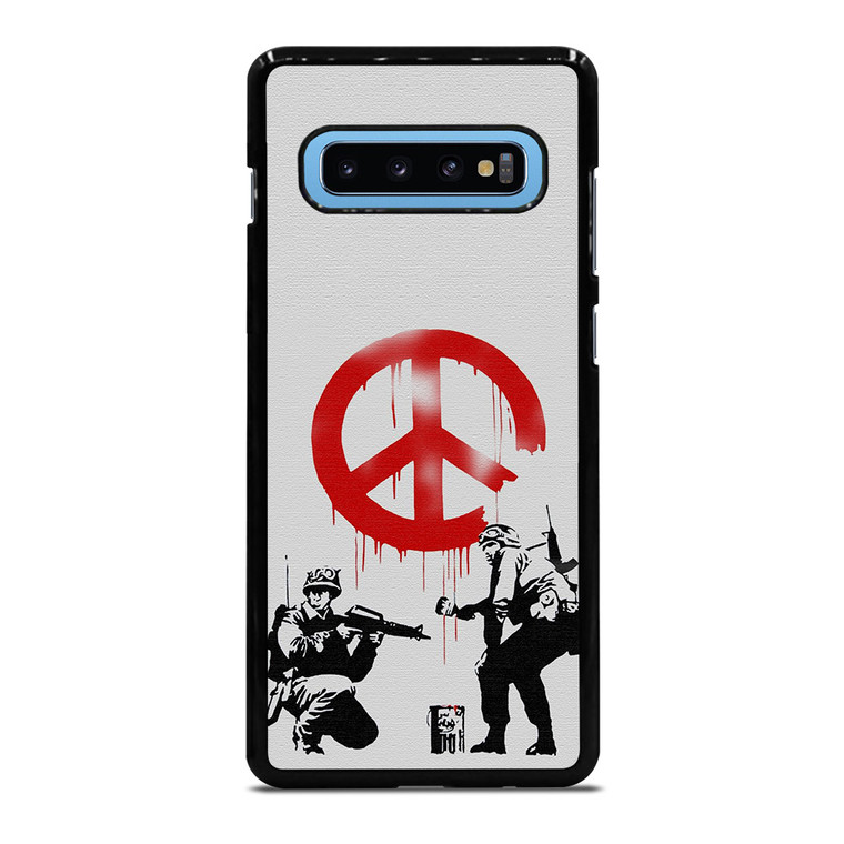 BANKSY ART PEACE Samsung Galaxy S10 Plus Case Cover