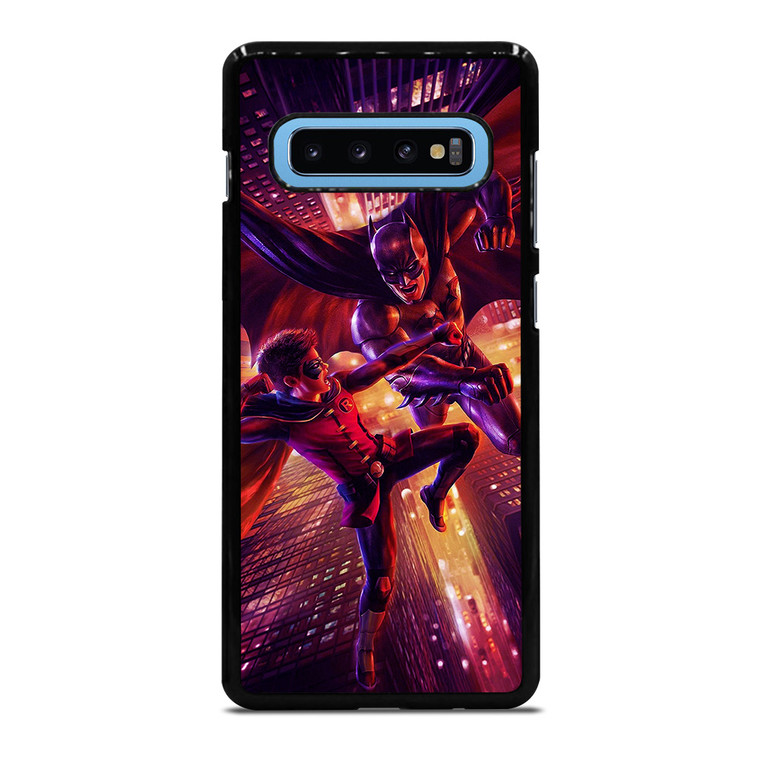 BATMAN AND ROBIN FIGHT Samsung Galaxy S10 Plus Case Cover