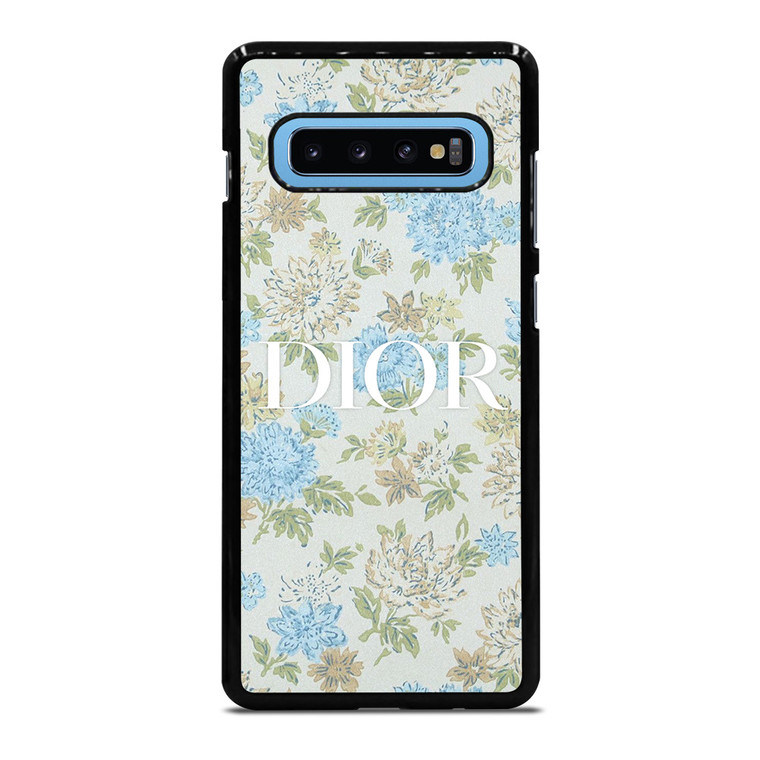 CHRISTIAN DIOR LOGO FLORAL Samsung Galaxy S10 Plus Case Cover
