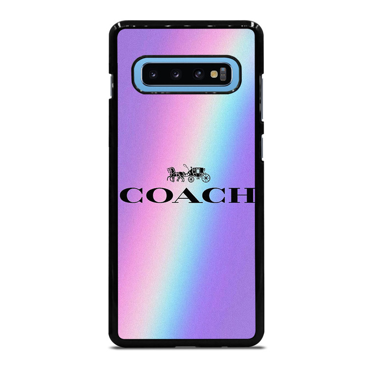 COACH NEW YORK VINTAGE RAINBOW Samsung Galaxy S10 Plus Case Cover