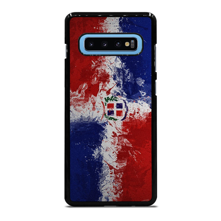 DOMINICAN REPUBLIC FLAG ART Samsung Galaxy S10 Plus Case Cover