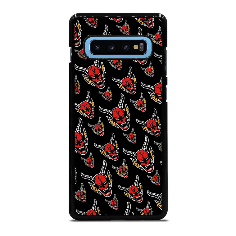 HELLFIRE CLUB STRANGER THINGS PATTERN 2 Samsung Galaxy S10 Plus Case Cover
