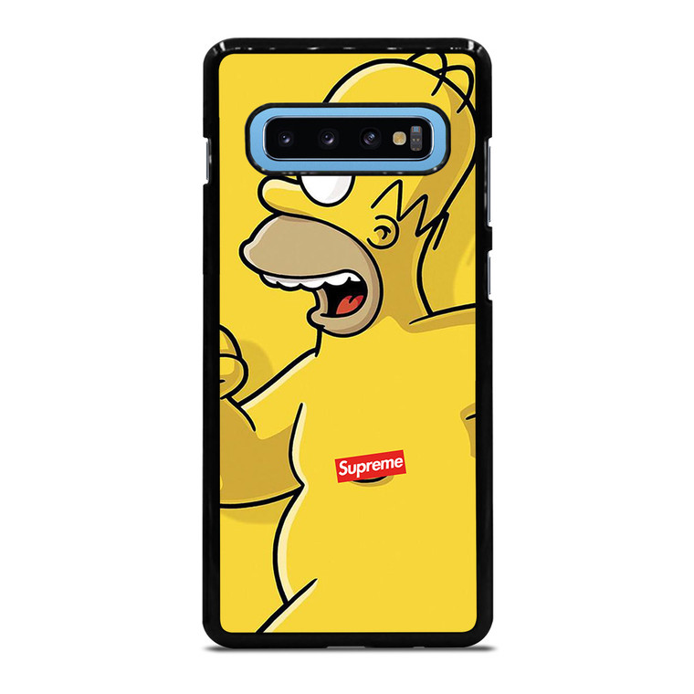 HOMER SIMPSONS CENSORED SUPREME Samsung Galaxy S10 Plus Case Cover