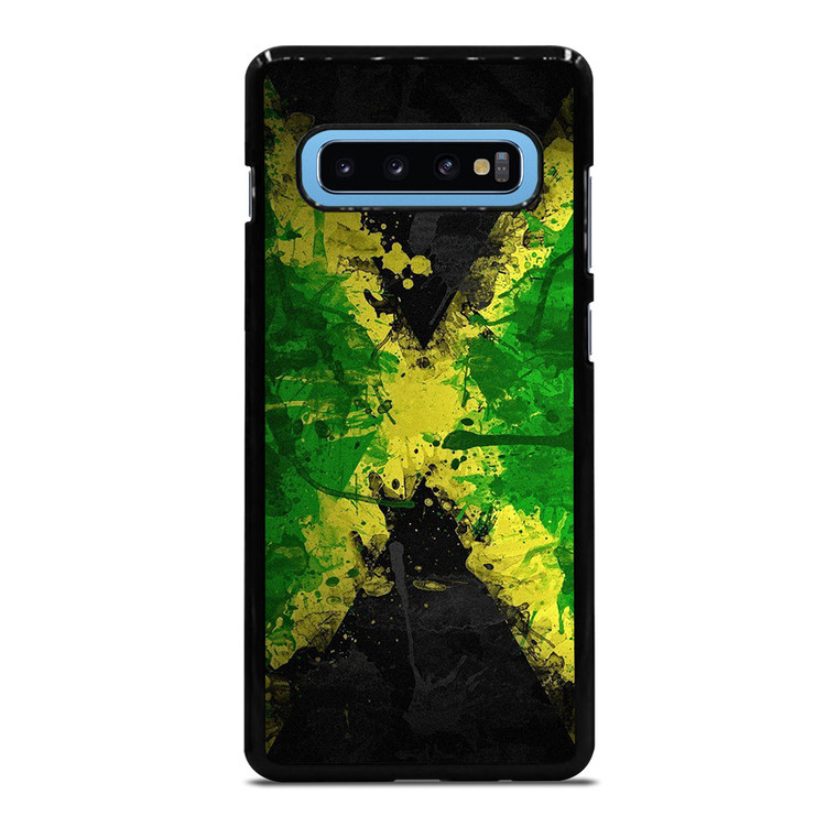 JAMAICAN FLAG SPLASH Samsung Galaxy S10 Plus Case Cover
