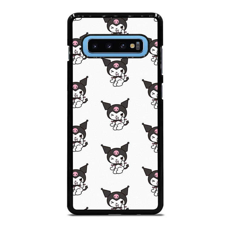 KUROMI CAT ANIME PATTERN Samsung Galaxy S10 Plus Case Cover