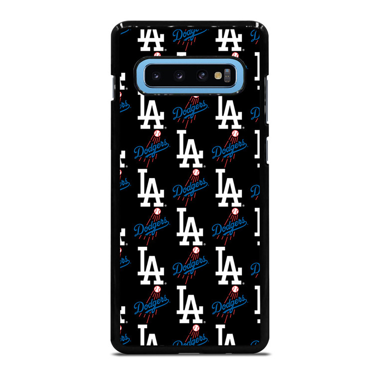 LOS ANGELES DODGERS BASEBALL PATTERN Samsung Galaxy S10 Plus Case Cover