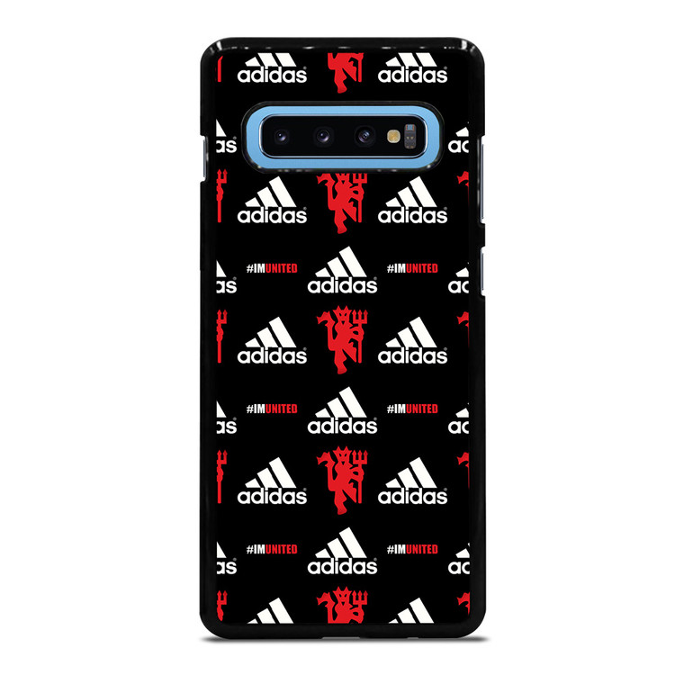 MANCHESTER UNITED ADIDAS PATTERN Samsung Galaxy S10 Plus Case Cover