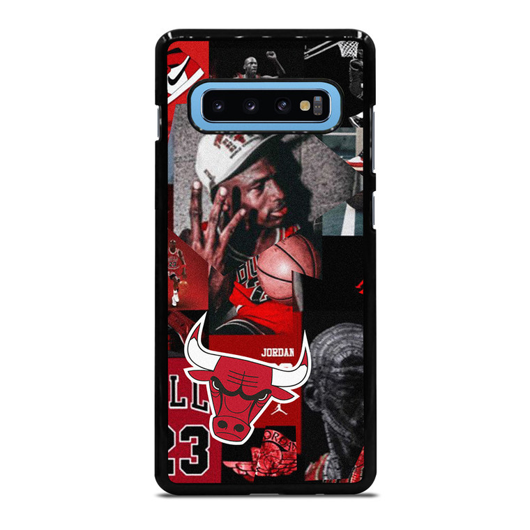 MICHAEL JORDAN CHICAGO BULLS COLLAGE Samsung Galaxy S10 Plus Case Cover MICHAEL JORDAN CHICAGO BULLS COLLAGE Samsung Galaxy S10 Plus Case Cover