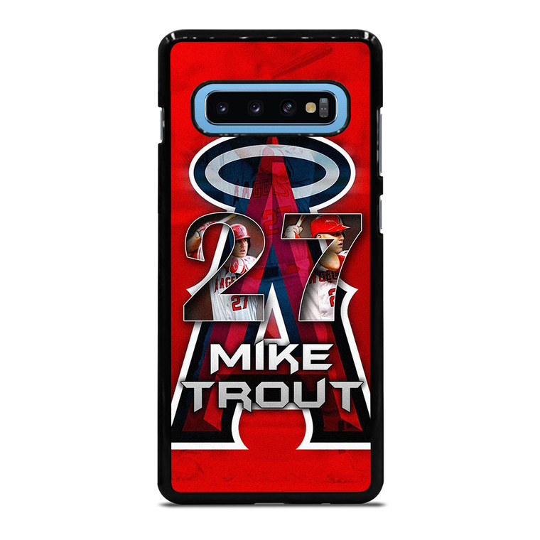 MIKE TROUT LOS ANGELES ANGELS Samsung Galaxy S10 Plus Case Cover