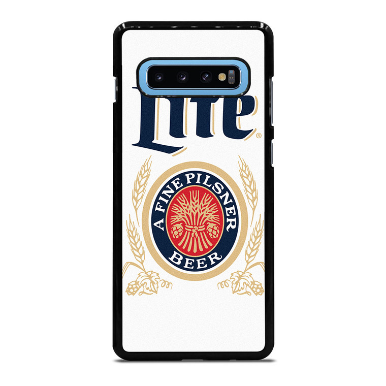 MILLER LITE PILSNER BEER Samsung Galaxy S10 Plus Case Cover