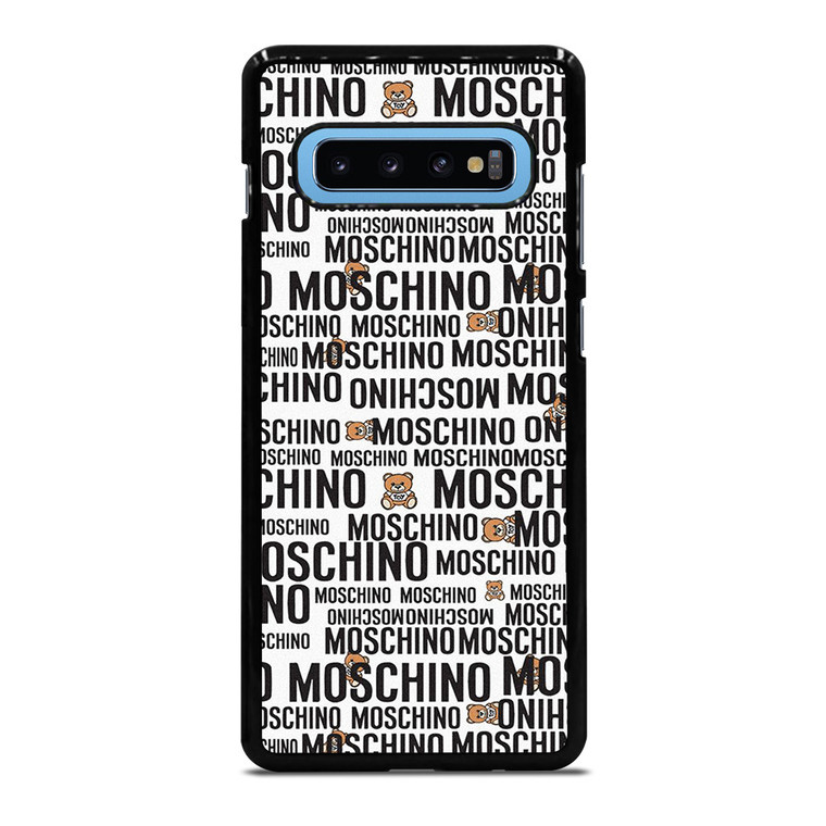 MOSCHINO ABSTRACT LOGO Samsung Galaxy S10 Plus Case Cover