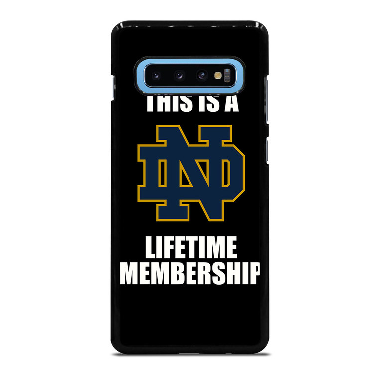 NOTRE DAME FIGHTING IRISH MEMBERSHIP Samsung Galaxy S10 Plus Case Cover