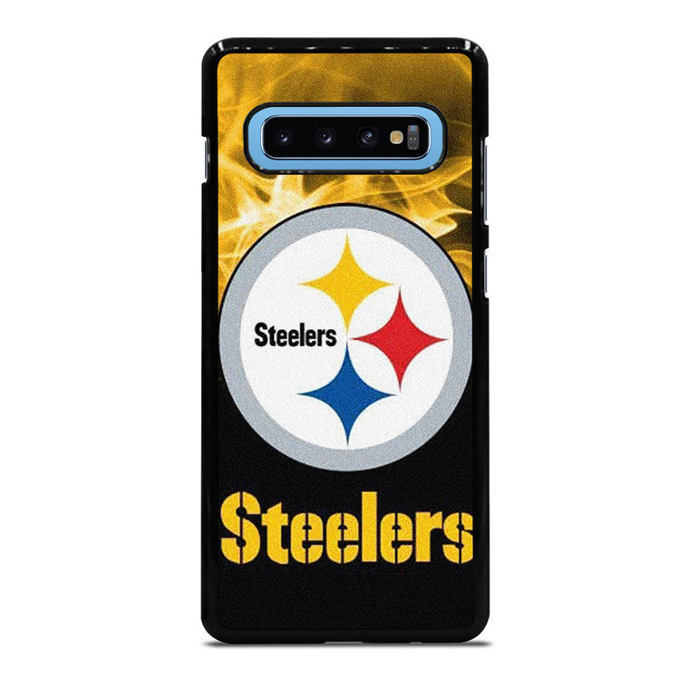 PITTSBURGH STEELERS NFL FIRE Samsung Galaxy S10 Plus Case Cover